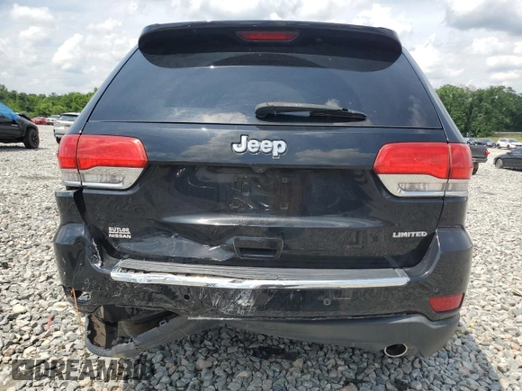 2017 Jeep Grand Cherokee Limited with VIN 1C4RJEBG9HC837822, listed as a Copart auction lot 57498835 with 140,179 mi miles and Salvage title. Bid and sale history available at DreamBid. Image 6.