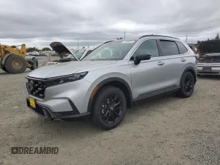 2025 Honda CR-V Sport-L with VIN 7FARS6H81SE032222, listed as a Copart auction lot 76049454 with 60 mi miles and Salvage Title. Bid and sale history available at DreamBid. Image 1.