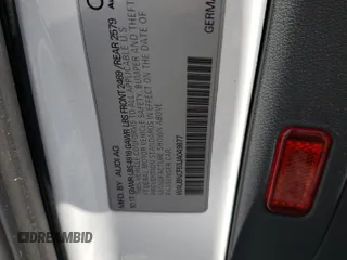 2018 Audi A5 Sportback Premium Plus with VIN WAUBNCF53JA049877, listed as a Copart auction lot 55331623 with 108,381 mi miles. Bid and sale history available at carsss.com. Image 13.