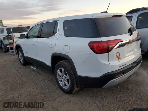 2017 GMC Acadia SLE with VIN 1GKKNKLA6HZ178596, listed as a Copart auction lot 83629074 with 98,158 mi miles and Salvage Title. Bid and sale history available at carsss.com. Image 2.