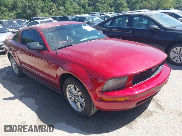2006 Ford Mustang Standard with VIN 1ZVFT80N565169967, listed as a IAAI auction lot 42632504 with 168,239 mi miles and . Bid and sale history available at DreamBid. Image 1.