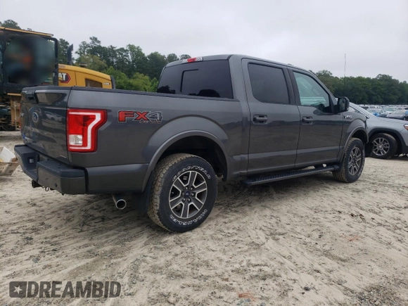 2016 Ford F-150 XLT with VIN 1FTEW1EF6GFD03072, listed as a Copart auction lot 60075705 with 79,020 mi miles and Salvage title. Bid and sale history available at DreamBid. Image 3.