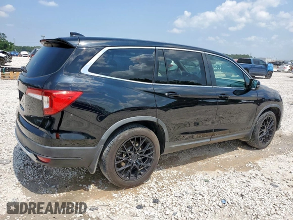 2019 Honda Pilot EX-L with VIN 5FNYF5H59KB044310, listed as a Copart auction lot 58580895 with 210,131 mi miles and Salvage title. Bid and sale history available at DreamBid. Image 3.