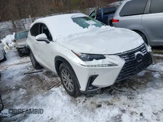 2018 Lexus NX with VIN JTJBARBZ3J2168580, listed as a IAAI auction lot 41554778 with 115,403 mi miles. Bid and sale history available at carsss.com. Image 1.