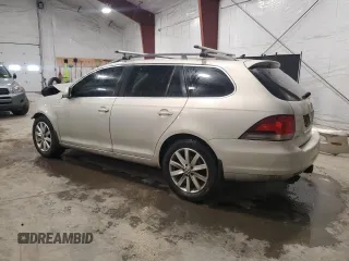 2010 Volkswagen Jetta SportWagen SE with VIN 3VWTZ7AJ9AM660794, listed as a Copart auction lot 50374215 with 0 mi miles and Salvage Title. Bid and sale history available at carsss.com. Image 2.