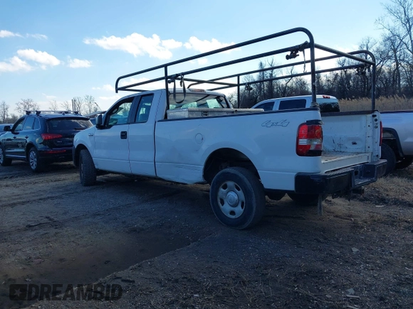 2007 Ford F-150 XL with VIN 1FTVX14587NA55385, listed as a IAAI auction lot 41500974 with 147,045 mi miles and . Bid and sale history available at carsss.com. Image 3.