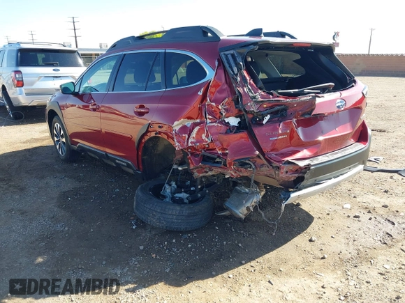 2023 Subaru Outback Limited с VIN 4S4BTANC9P3118965, выставлен на аукционе IAAI как лот 42049512 с пробегом 29 807 миль миль и . История ставок и продаж доступна на DreamBid. Изображение 3.