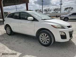 2011 Mazda CX-7 i SV with VIN JM3ER2A5XB0404645, listed as a Copart auction lot 52764035 with 112,140 mi miles and Salvage Title. Bid and sale history available at carsss.com. Image 4.