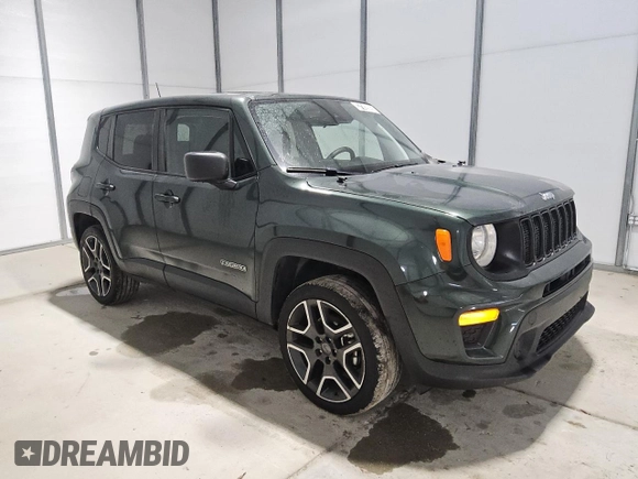 2021 Jeep Renegade Jeepster с VIN ZACNJDAB5MPM95674, выставлен на аукционе Copart как лот 57142895 с пробегом 93 696 миль миль и Чистый • Clean title. История ставок и продаж доступна на DreamBid. Изображение 4.
