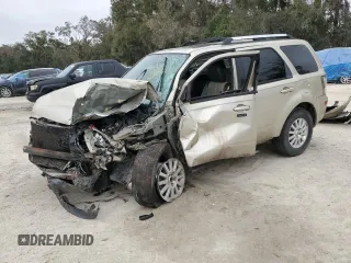2011 Mercury Mariner Premier с VIN 4M2CN8H74BKJ04765, выставлен на аукционе Copart как лот 45813985 с пробегом Не указан миль и Списание • Salvage title. История ставок и продаж доступна на DreamBid. Изображение 1.