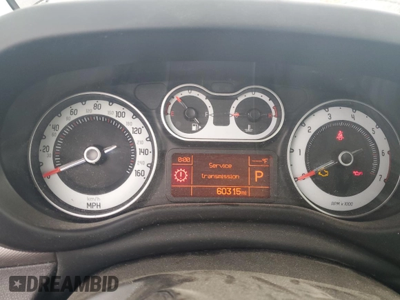 2017 FIAT 500L Pop with VIN ZFBCFAAH6HZ039885, listed as a Copart auction lot 80780824 with 60,315 mi miles and Salvage Title. Bid and sale history available at carsss.com. Image 9.