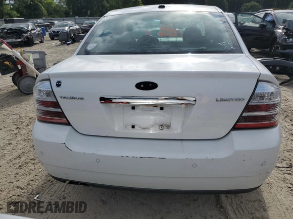 2008 Ford Taurus Limited with VIN 1FAHP25W18G183439, listed as a Copart auction lot 69811174 with 201,462 mi miles and Salvage Title. Bid and sale history available at carsss.com. Image 6.