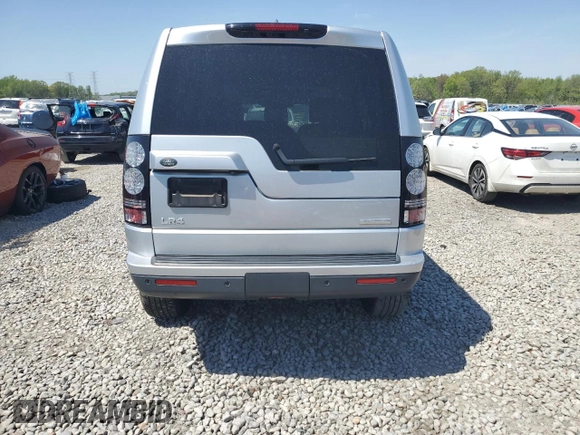 2016 Land Rover LR4 HSE Lux with VIN SALAK2V63GA829245, listed as a Copart auction lot 52592465 with Not provided miles and Non repairable. Bid and sale history available at DreamBid. Image 6.