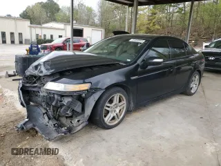 2008 Acura TL with VIN 19UUA66288A042417, listed as a Copart auction lot 51050865 with 206,996 mi miles and Salvage Title. Bid and sale history available at carsss.com. Image 1.