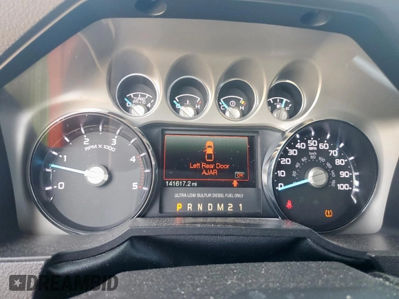2016 Ford F-250 Lariat with VIN 1FT7W2BT2GEC68805, listed as a Copart auction lot 60745445 with 141,617 mi miles and Salvage title. Bid and sale history available at DreamBid. Image 9.