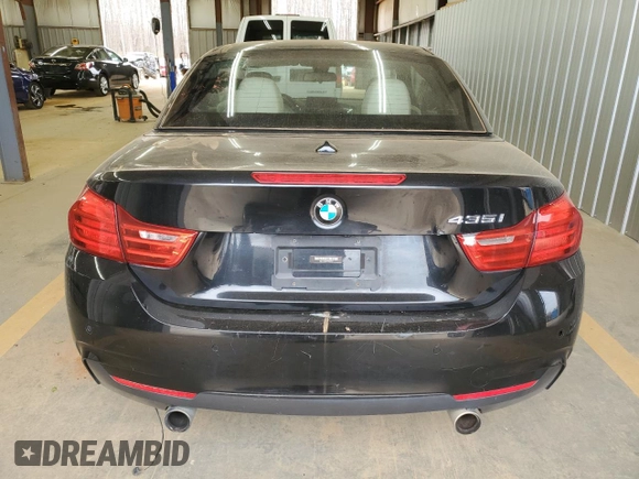 2015 BMW 4 Series 435i with VIN WBA3T3C57FP939737, listed as a Copart auction lot 48947235 with 143,511 mi miles and Clean Title. Bid and sale history available at carsss.com. Image 6.