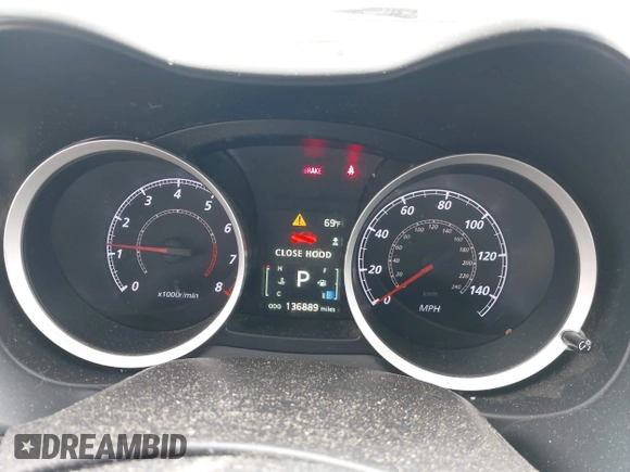 2017 Mitsubishi Lancer ES with VIN JA32V2FW2HU010095, listed as a IAAI auction lot 41899996 with 136,889 mi miles. Bid and sale history available at carsss.com. Image 7.