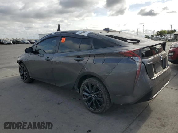 2018 Toyota Prius Two z VIN JTDKARFU7J3545438, wystawiony jako Copart lot #54608925 z przebiegiem 187 335 mil mil oraz Szkoda całkowita • Salvage title. Historia ofert i sprzedaży dostępna na DreamBid. Obrazek 2.