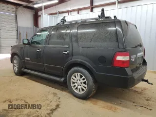 2007 Ford Expedition Limited with VIN 1FMFU20577LA04220, listed as a Copart auction lot 46858575 with Not provided miles and Clean title. Bid and sale history available at DreamBid. Image 2.