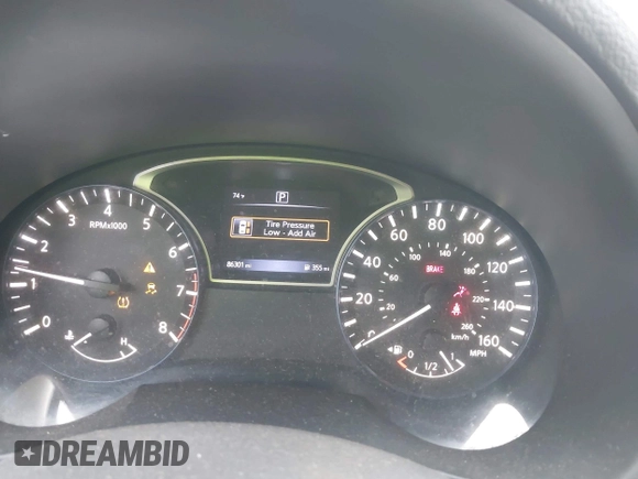 2017 Nissan Altima SV with VIN 1N4AL3AP9HC238308, listed as a IAAI auction lot 41844167 with 86,301 mi miles and . Bid and sale history available at DreamBid. Image 7.