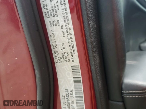 2023 Jeep Grand Cherokee Altitude with VIN 1C4RJJAG5P8843578, listed as a Copart auction lot 53737945 with 30,847 mi miles and Salvage title. Bid and sale history available at DreamBid. Image 13.