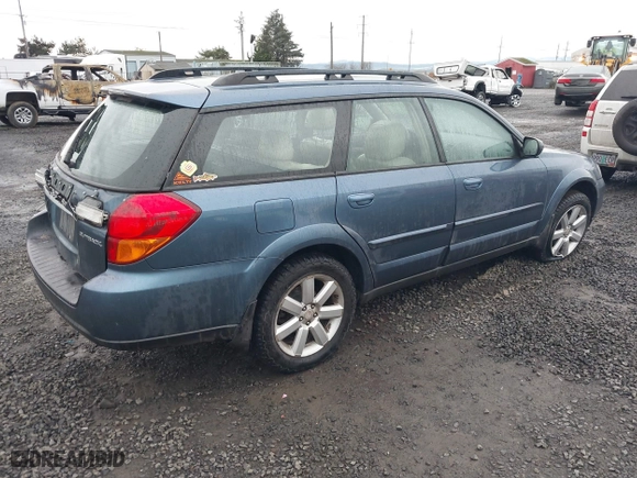 2006 Subaru Legacy Wagon Outback 2.5i Ltd with VIN 4S4BP62C667338416, listed as a IAAI auction lot 41155200 with 151,415 mi miles. Bid and sale history available at carsss.com. Image 4.