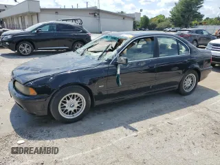 2002 BMW 5 Series 525iA with VIN WBADT43442GY40014, listed as a Copart auction lot 66651714 with 0 mi miles and Non Repairable. Bid and sale history available at carsss.com. Image 1.