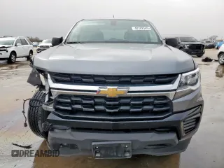 2022 Chevrolet Colorado 2WD Work Truck with VIN 1GCGSBEA8N1284176, listed as a Copart auction lot 48182545 with 33,930 mi miles and Salvage title. Bid and sale history available at DreamBid. Image 5.