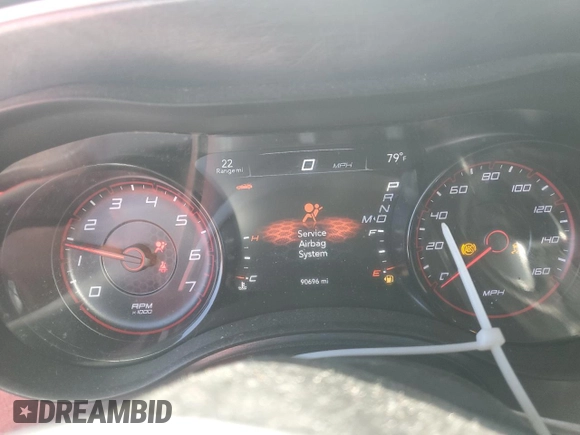 2021 Dodge Charger R/T with VIN 2C3CDXCT0MH553169, listed as a Copart auction lot 55553225 with 90,696 mi miles and Salvage title. Bid and sale history available at DreamBid. Image 9.