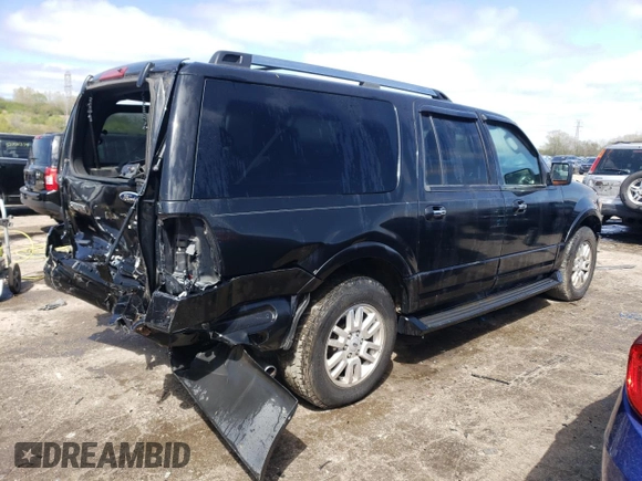 2013 Ford Expedition EL Limited with VIN 1FMJK2A51DEF16876, listed as a Copart auction lot 52362974 with 75,744 mi miles and Non Repairable. Bid and sale history available at carsss.com. Image 3.