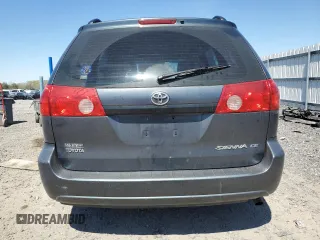 2010 Toyota Sienna CE with VIN 5TDKK4CC9AS340097, listed as a Copart auction lot 53551975 with 172,825 mi miles and Salvage Title. Bid and sale history available at DreamBid. Image 6.