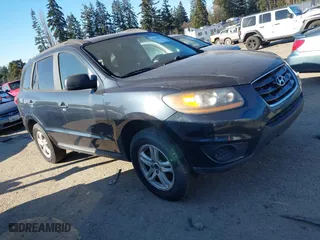 2011 Hyundai Santa Fe GLS with VIN 5XYZG3AB5BG067744, listed as a IAAI auction lot 41562092 with 193,617 mi miles. Bid and sale history available at carsss.com. Image 1.