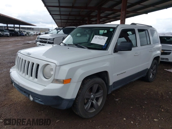 2014 Jeep Patriot High Altitude with VIN 1C4NJPFA0ED667162, listed as a IAAI auction lot 41752271 with 131,038 mi miles and . Bid and sale history available at carsss.com. Image 17.