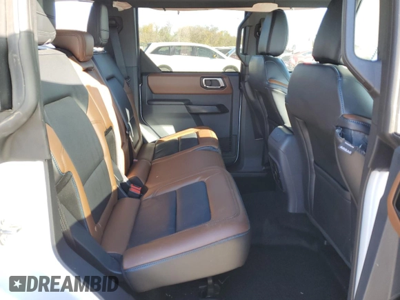 2024 Ford Bronco Outer Banks with VIN 1FMDE8BH5RLB09775, listed as a Copart auction lot 81419964 with 633 mi miles and Salvage Title. Bid and sale history available at DreamBid. Image 12.