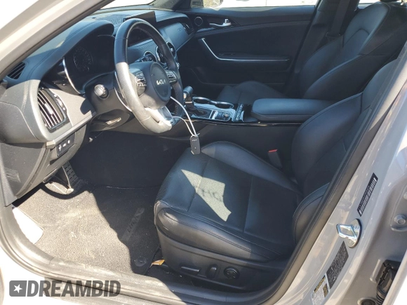 2023 Kia Stinger GT-Line with VIN KNAE35LD7P6134274, listed as a Copart auction lot 47412895 with 34,413 mi miles and Salvage Title. Bid and sale history available at DreamBid. Image 7.