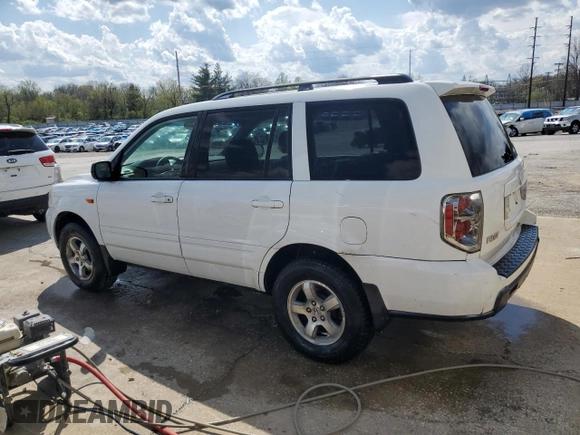 2006 Honda Pilot EX-L with VIN 2HKYF18556H524909, listed as a Copart auction lot 52344245 with 284,456 mi miles and Non Repairable. Bid and sale history available at DreamBid. Image 2.