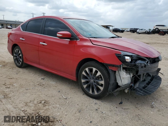 2016 Nissan Sentra SR with VIN 3N1AB7AP3GY270717, listed as a Copart auction lot 54581265 with 88,149 mi miles and Salvage Title. Bid and sale history available at DreamBid. Image 4.