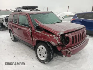 2013 Jeep Patriot Sport with VIN 1C4NJPBA3DD283249, listed as a Copart auction lot 44080475 with Not Provided miles and Salvage Title. Bid and sale history available at carsss.com. Image 4.