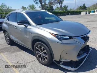2017 Lexus NX with VIN JTJYARBZ1H2072015, listed as a IAAI auction lot 42092688 with 86,523 mi miles. Bid and sale history available at carsss.com. Image 1.