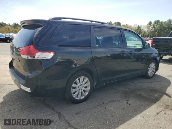 2014 Toyota Sienna LE with VIN 5TDJK3DC3ES072481, listed as a Copart auction lot 55293705 with 224,335 mi miles and Clean Title. Bid and sale history available at DreamBid. Image 3.