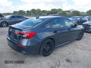 2024 Honda Civic Sedan Sport with VIN 2HGFE2F59RH594821, listed as a IAAI auction lot 41959977 with 11,271 mi miles. Bid and sale history available at carsss.com. Image 4.