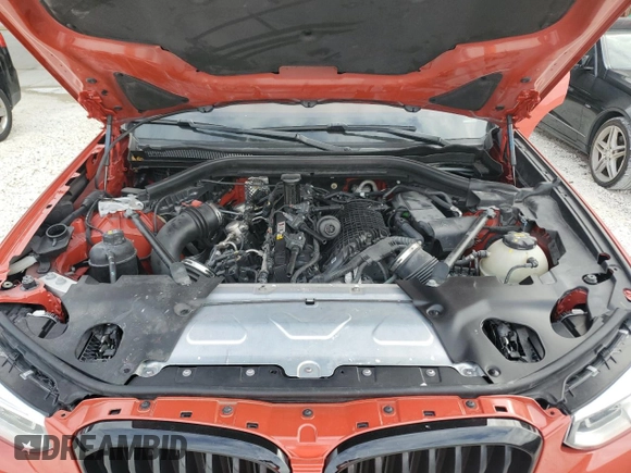 2021 BMW X4 M z VIN 5YMUJ0C02M9F18326, wystawiony jako Copart lot #81575004 z przebiegiem 48 692 mil mil oraz Nie do naprawy • Non repairable. Historia ofert i sprzedaży dostępna na DreamBid. Obrazek 12.