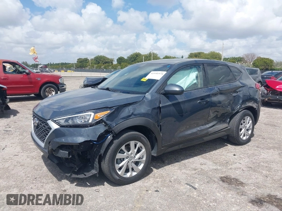 2021 Hyundai Tucson SE with VIN KM8J23A41MU291085, listed as a IAAI auction lot 41956974 with 93,932 mi miles. Bid and sale history available at carsss.com. Image 17.