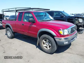 2004 Toyota Tacoma with VIN 5TEWN72N24Z336543, listed as a IAAI auction lot 42651588 with 295,705 mi miles and . Bid and sale history available at DreamBid. Image 1.