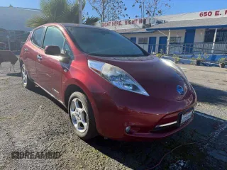 2011 Nissan LEAF SL with VIN JN1AZ0CP4BT000865, listed as a Copart auction lot 88522345 with 83,101 mi miles and Clean Title. Bid and sale history available at carsss.com. Image 1.