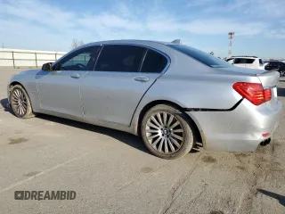 2009 BMW 7 Series 750Li with VIN WBAKB835X9CY57590, listed as a Copart auction lot 48168855 with 131,929 mi miles and Salvage title. Bid and sale history available at DreamBid. Image 2.