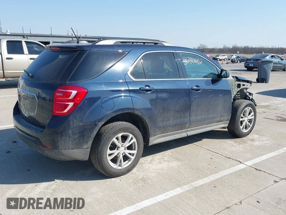 2017 Chevrolet Equinox LT with VIN 2GNALCEK9H1569122, listed as a IAAI auction lot 41780682 with 37,533 mi miles and . Bid and sale history available at DreamBid. Image 4.