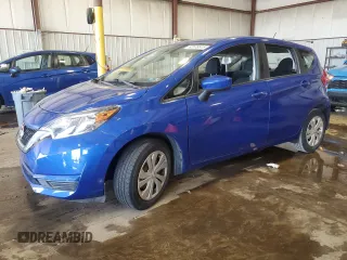 2017 Nissan Note S Plus with VIN 3N1CE2CP2HL371763, listed as a Copart auction lot 62578515 with 88,730 mi miles and Salvage title. Bid and sale history available at DreamBid. Image 1.