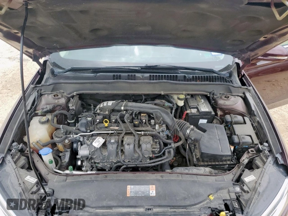 2017 Ford Fusion Titanium with VIN 3FA6P0K90HR178834, listed as a Copart auction lot 57420795 with 127,977 mi miles and Salvage title. Bid and sale history available at DreamBid. Image 11.