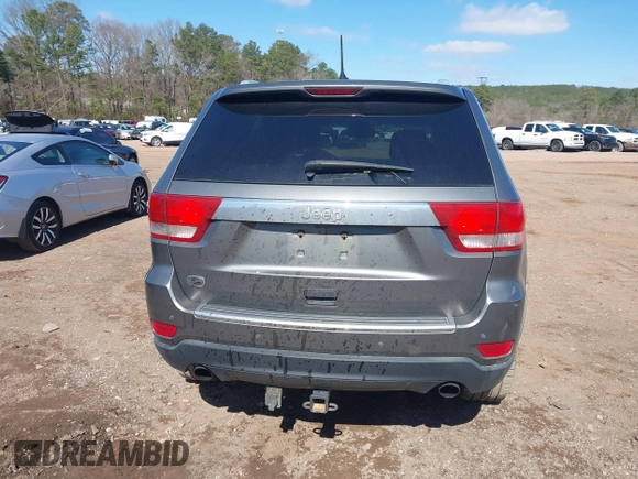 2012 Jeep Grand Cherokee Overland with VIN 1C4RJECT7CC105614, listed as a IAAI auction lot 41629174 with 264,756 mi miles. Bid and sale history available at carsss.com. Image 16.